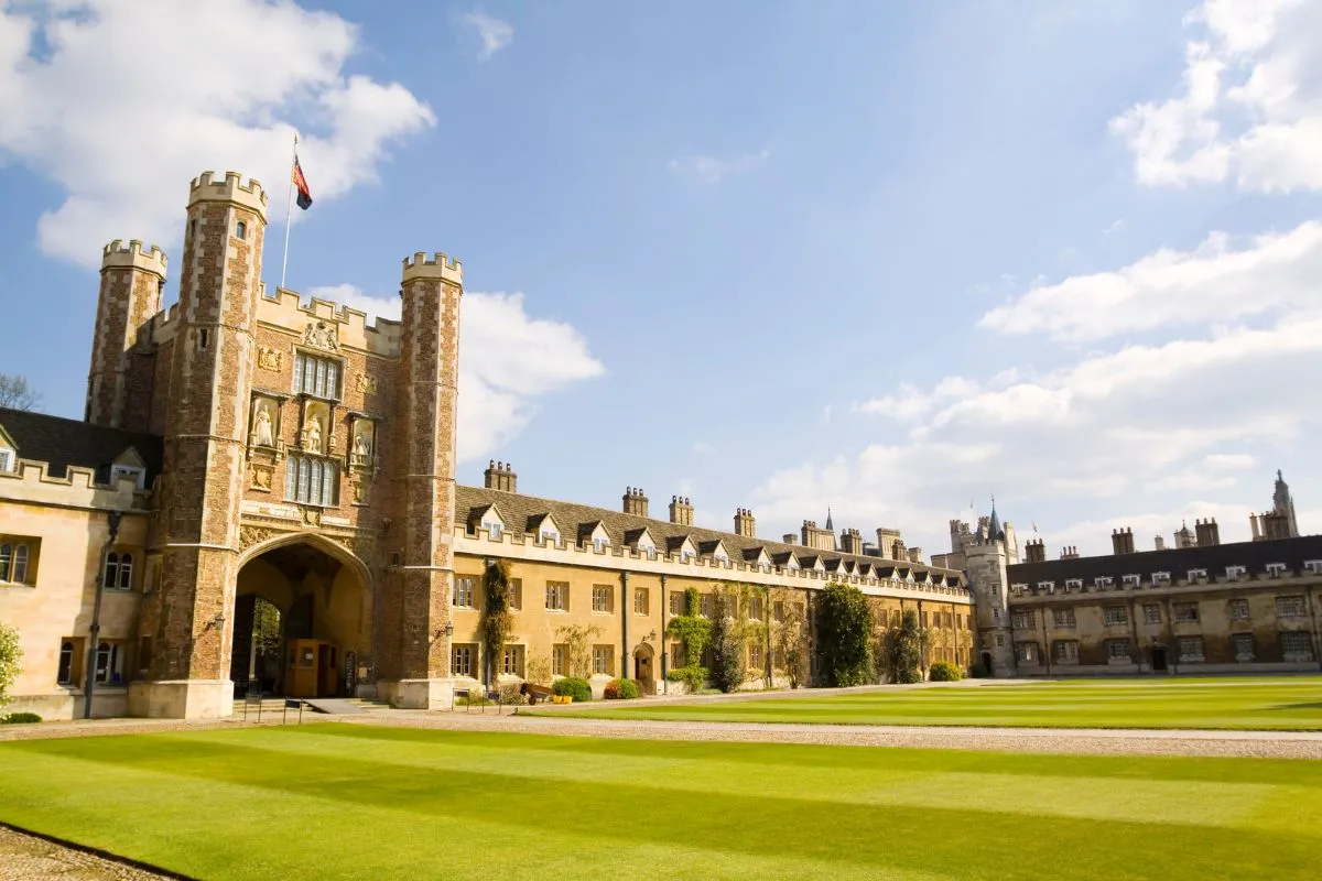 Trinity College in Cambridge