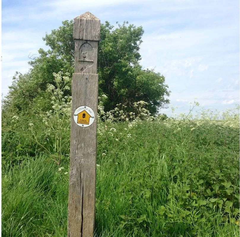 Cotswold Way in den Cotswolds