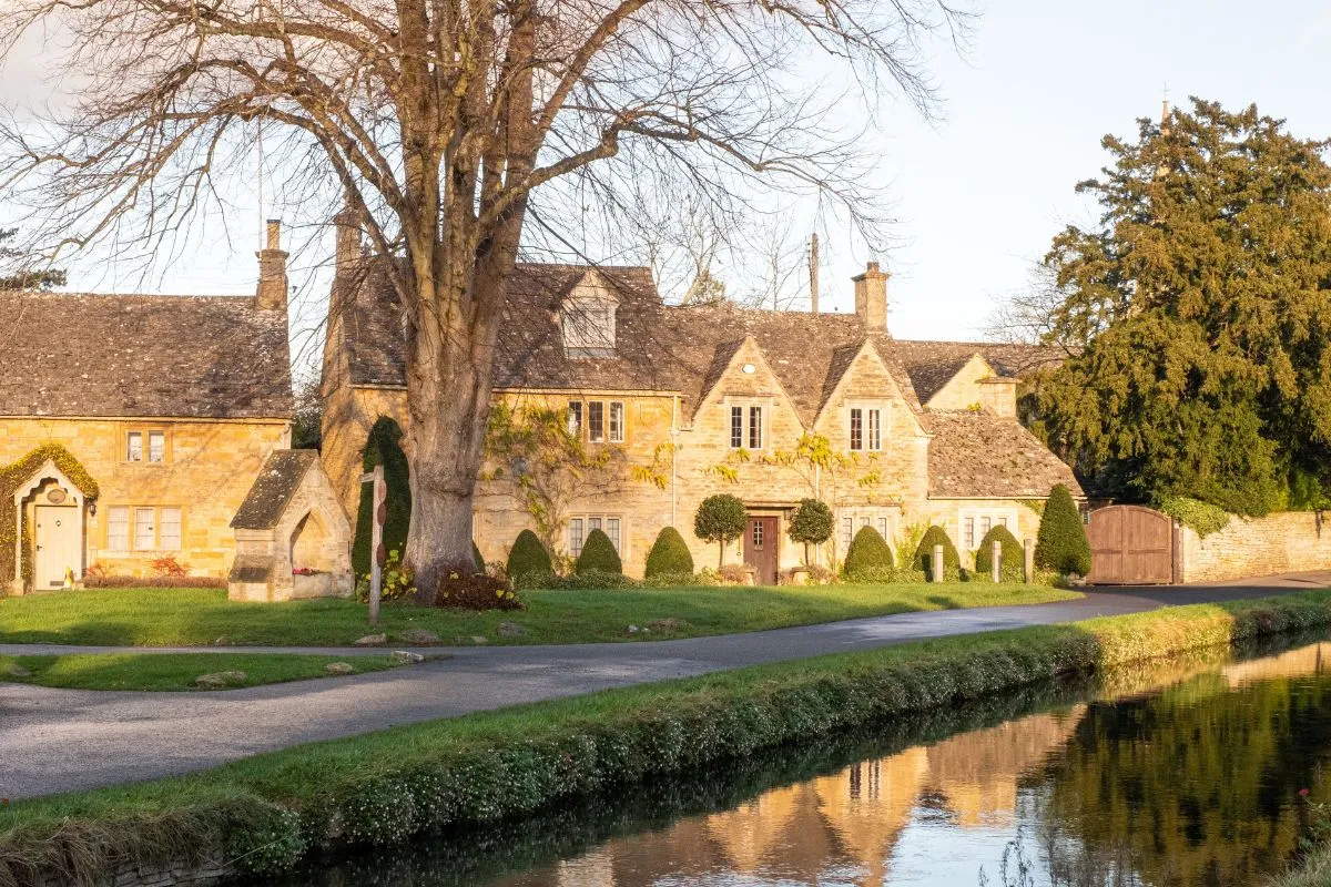 Upper und Lower Slaughter in den Cotswolds