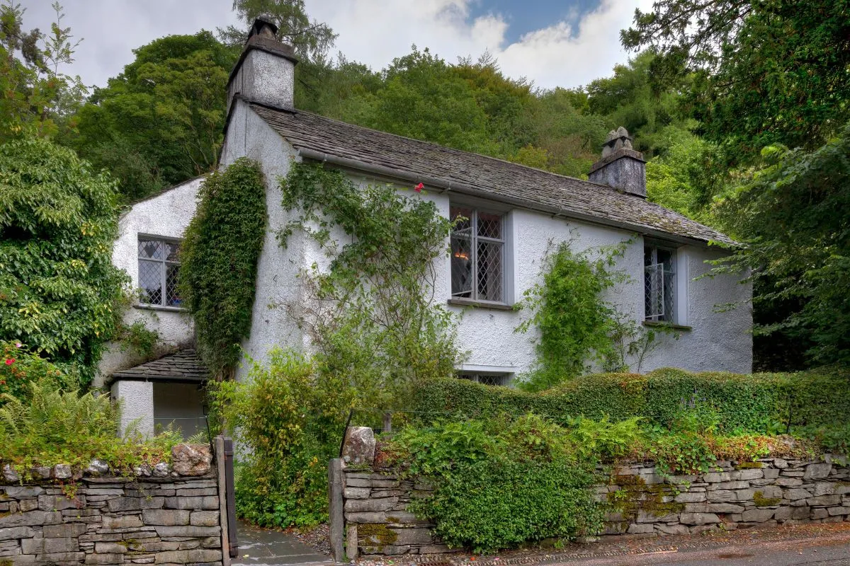 Grasmere und Dove Cottage im Lake District