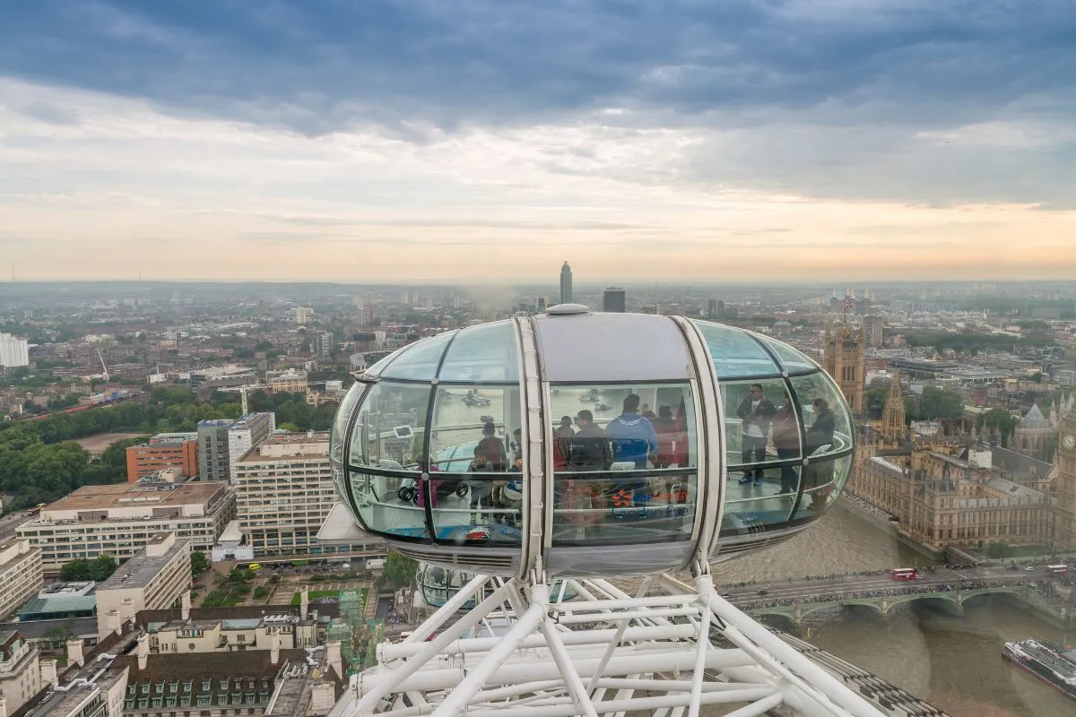 London Eye in London
