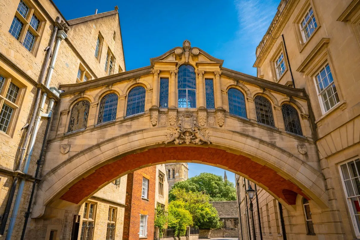 Bridge of Sighs in Oxford
