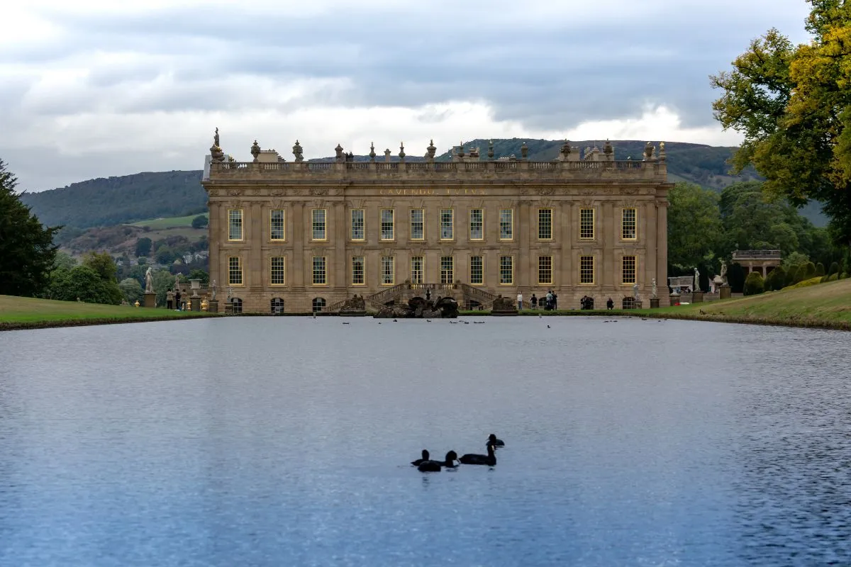 Chatsworth House im Peak District