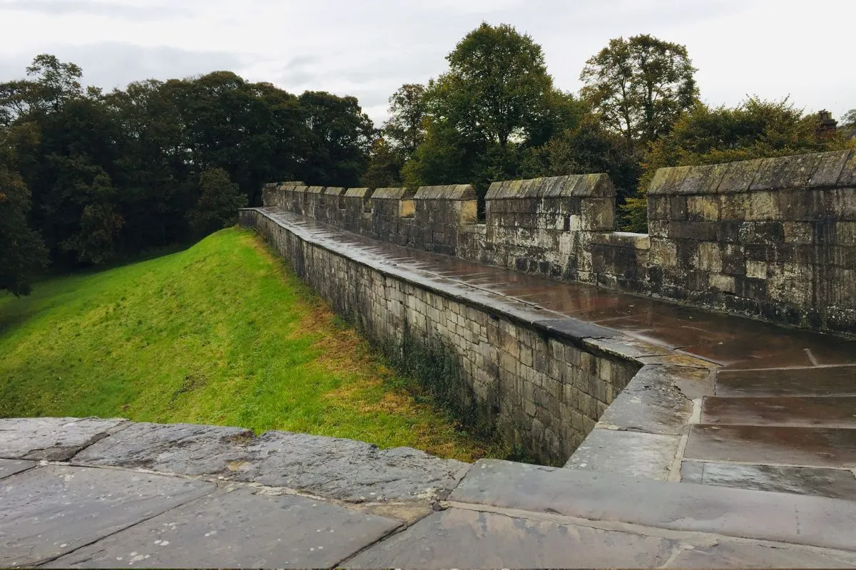 Stadtmauer in York