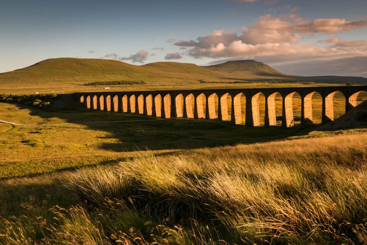 Ribblehead Viaduct in den Yorkshire Dales